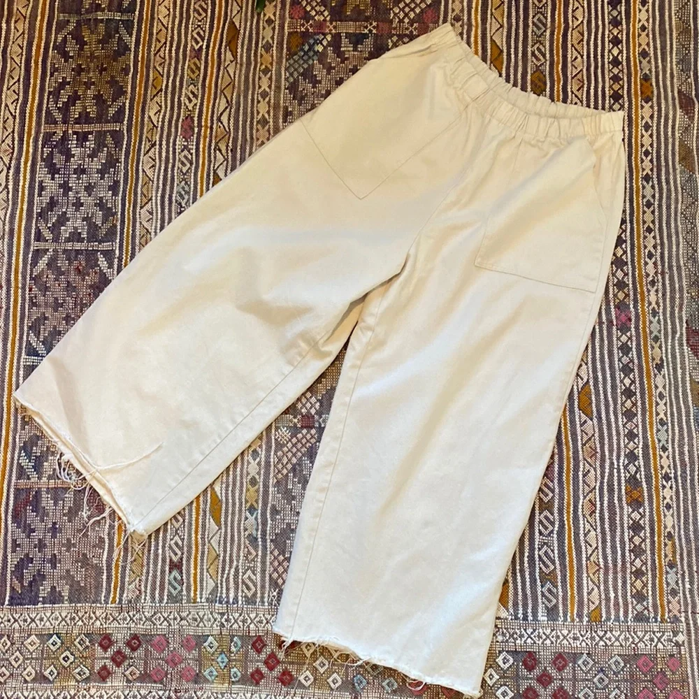 Hack With Design Cropped Pants - Picture 1 of 6